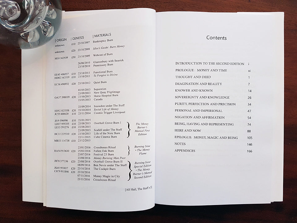 The Money Burner's Manual - Hardback