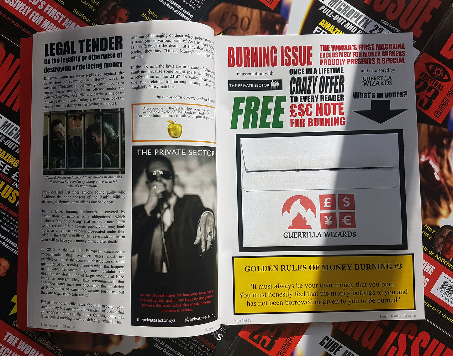 Burning Issue Magazine July 2016 (Print)